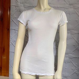 Arizona Jean Company Y2K white short sleeve T-shirt minimalist classic JCPenney